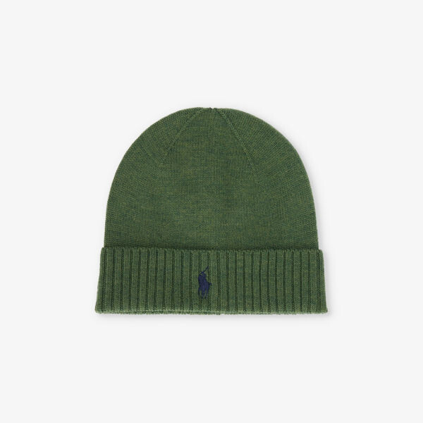 

Шапка шерстяная для холодной погоды Polo Ralph Lauren, зеленый