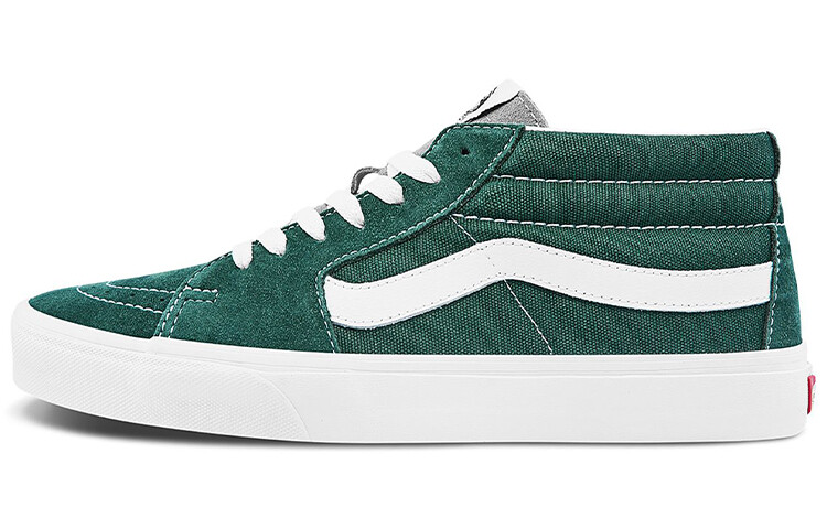 

Кроссовки Vans Sk8-Mid Classic Mid-Top Casual Skate Shoes Unisex Green, Зеленый, Кроссовки Vans Sk8-Mid Classic Mid-Top Casual Skate Shoes Unisex Green