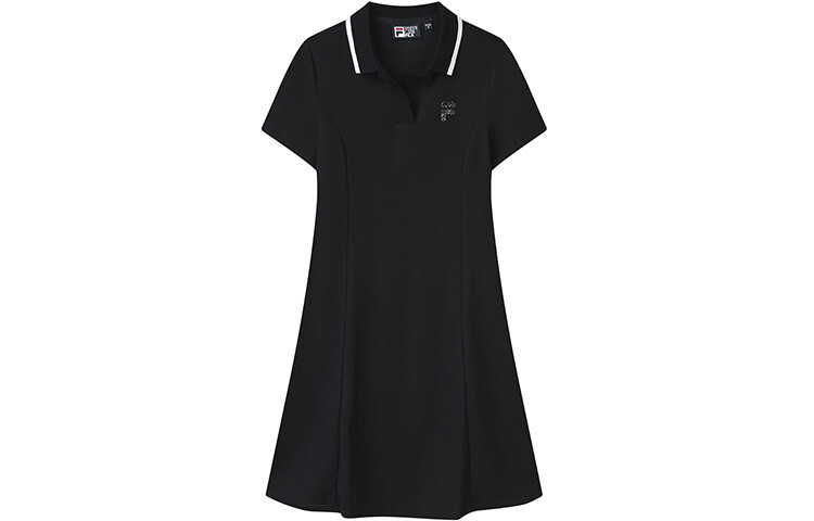 

FILA Женские шорты-платье с рукавами, цвет Black