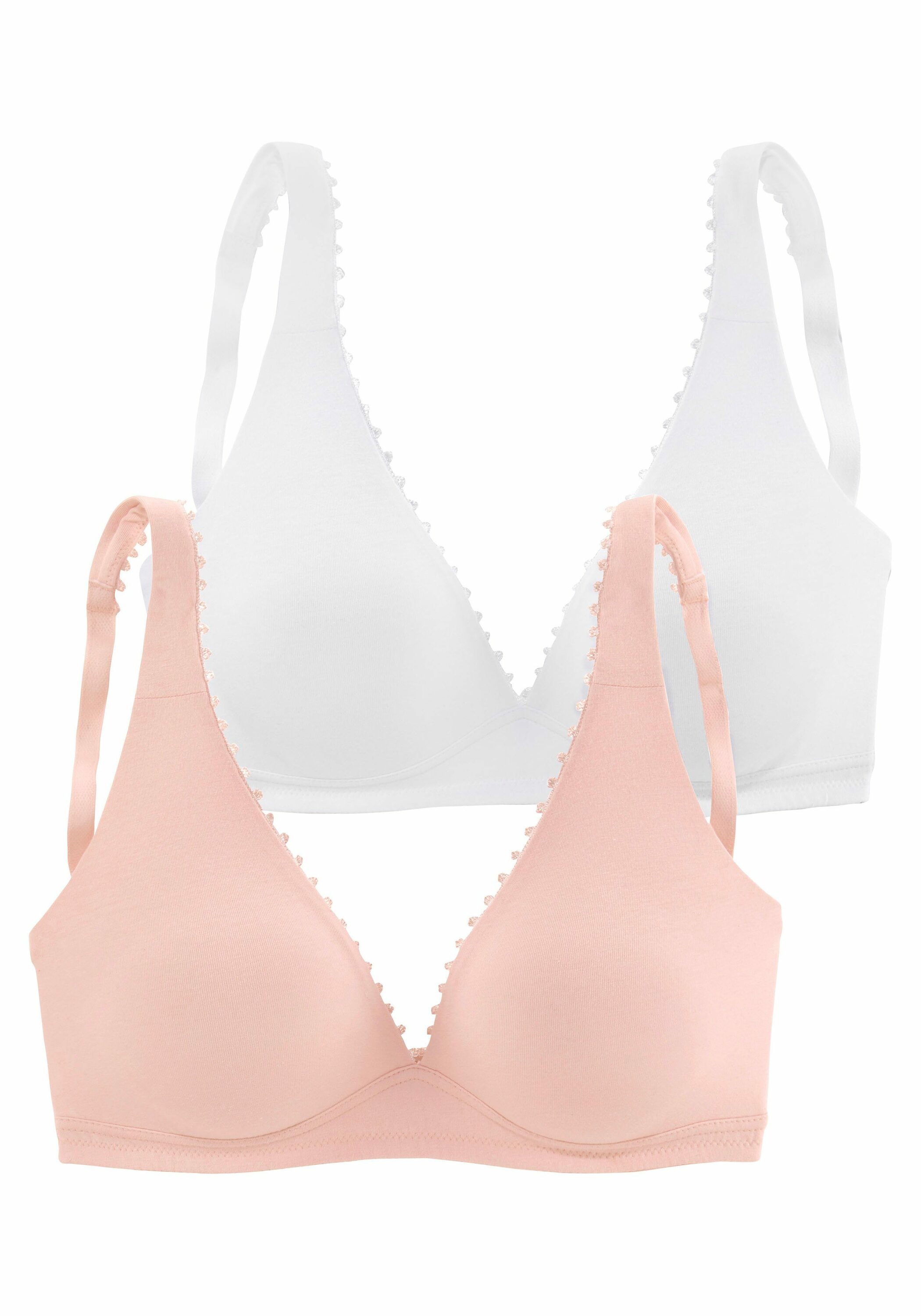 

Бюстгальтер без косточек PETITE FLEUR Bralette BH, цвет rose+weiß