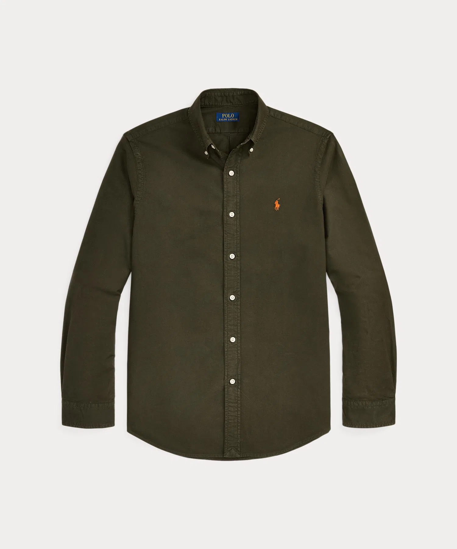 Мужская рубашка Polo Ralph Lauren Classic Fit Oxford Shirt — фото 2
