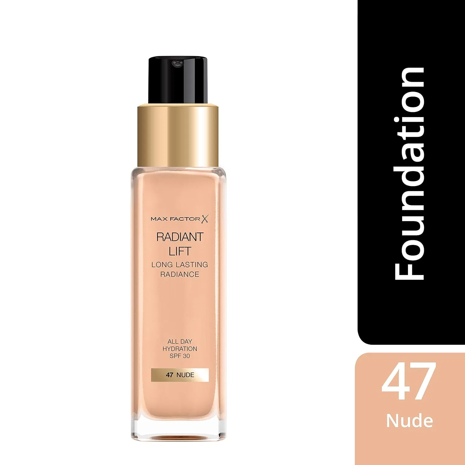Тональная основа «Radiant Lift Foundation» от Max Factor Max Factor, 47 Nude — фото 2