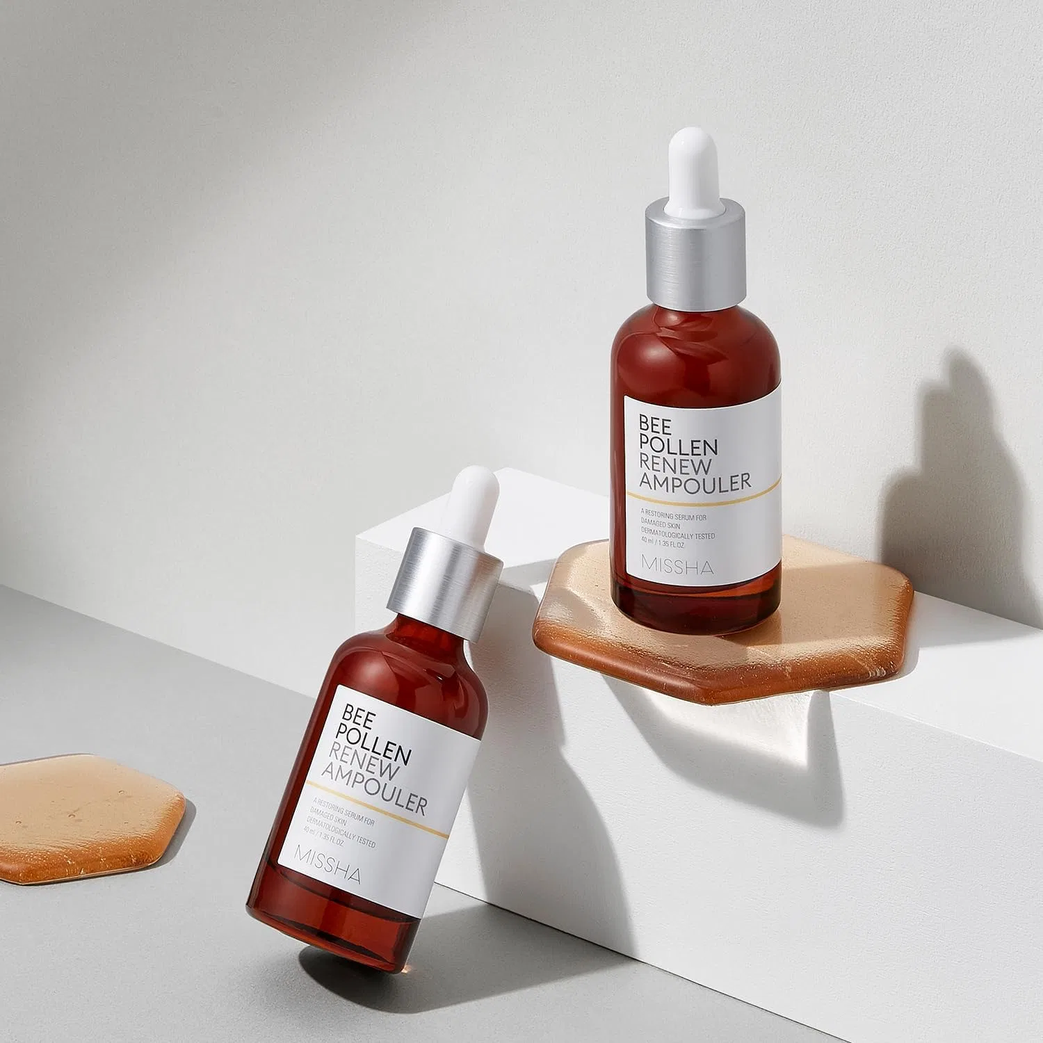 Сыворотка Missha — Для лица с пчелиной пыльцой Bee Pollen Renew Amplifier, 40 мл — фото 2
