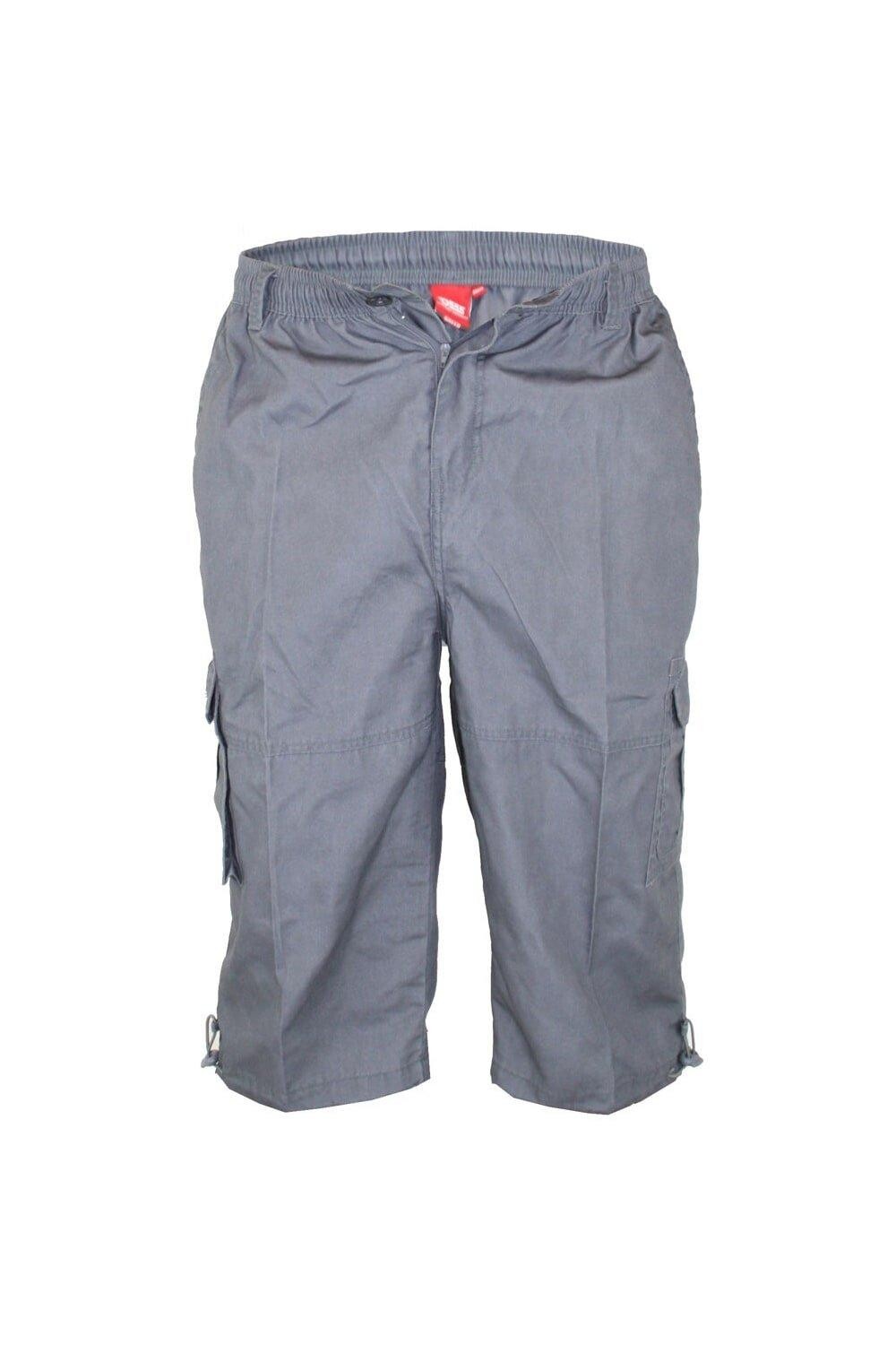 

Шорты-капри карго Mason Kingsize Duke Clothing, серый