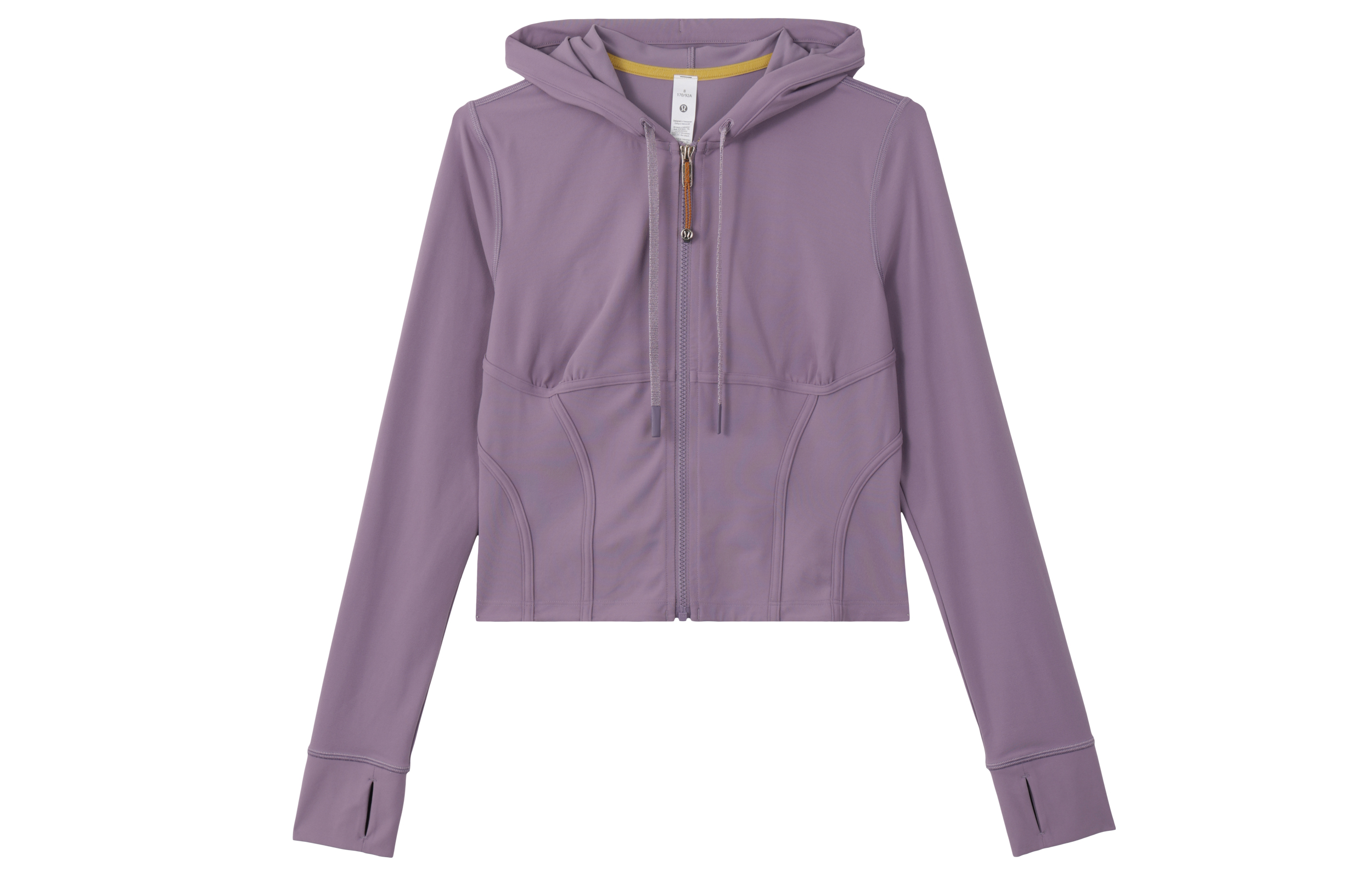 

Женская толстовка Nulu со швами Lululemon, Sage Green/GRSG