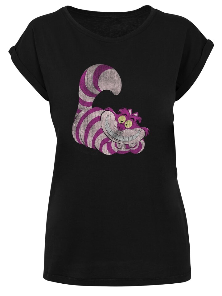 

Футболка F4NT4STIC T-Shirt Disney Alice im Wunderland Cheshire Cat, черный