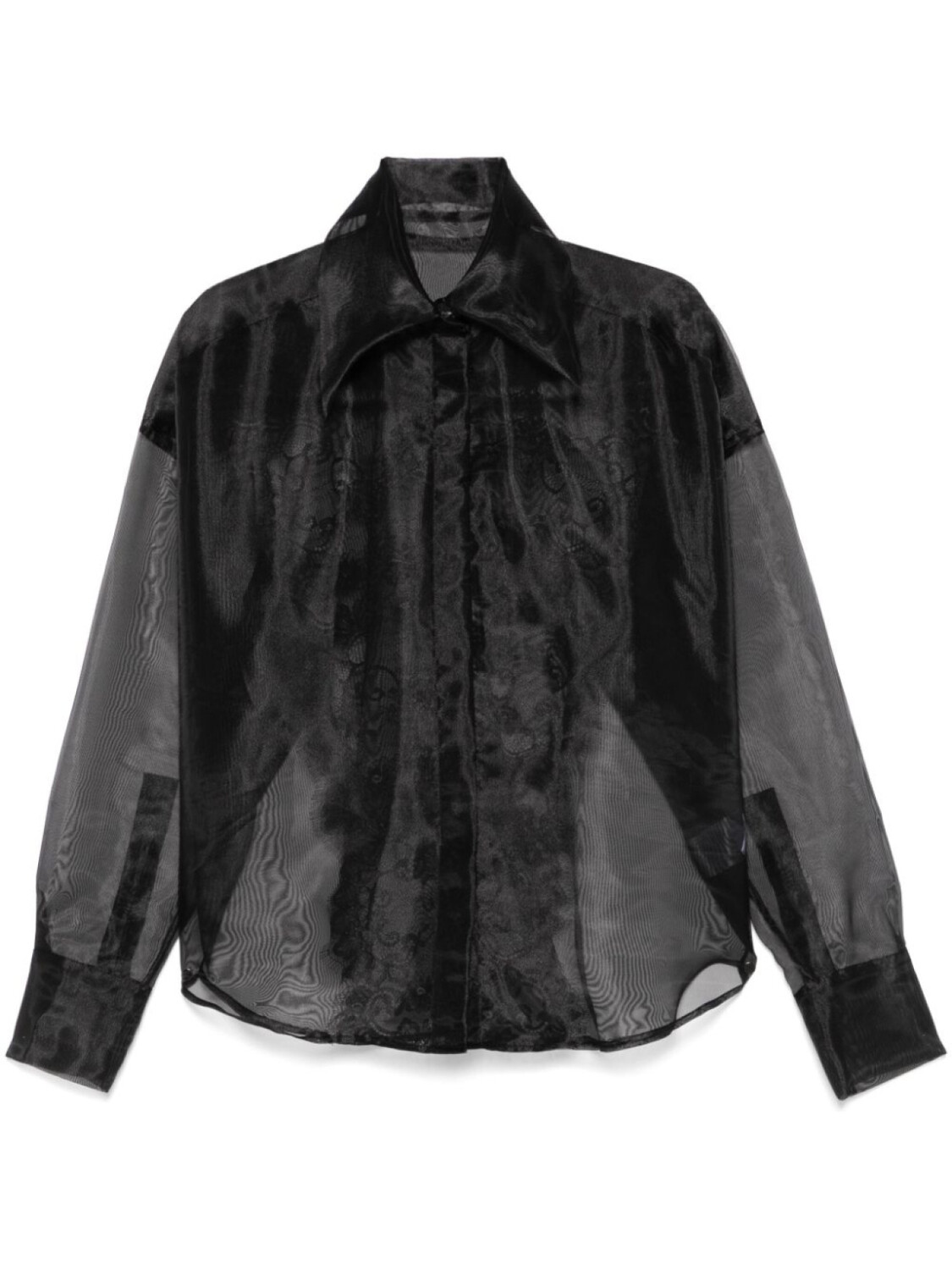 

Atu Body Couture рубашка из органзы, черный