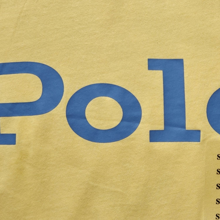 Футболка женская светло-желтая Polo Ralph Lauren — фото 4