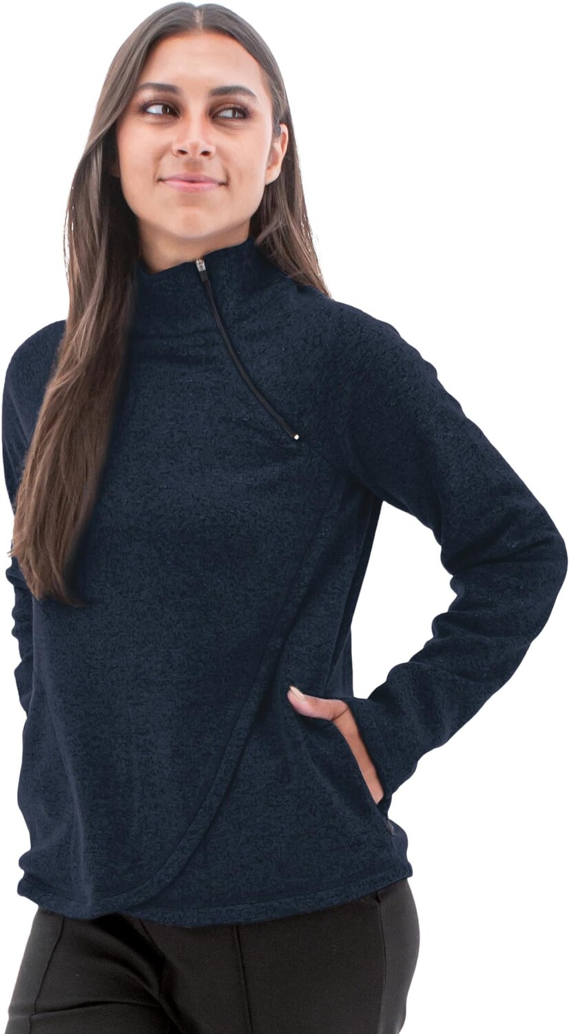 

Толстовка Harlow Zip Neck Top Aventura Clothing, цвет Sky Captain