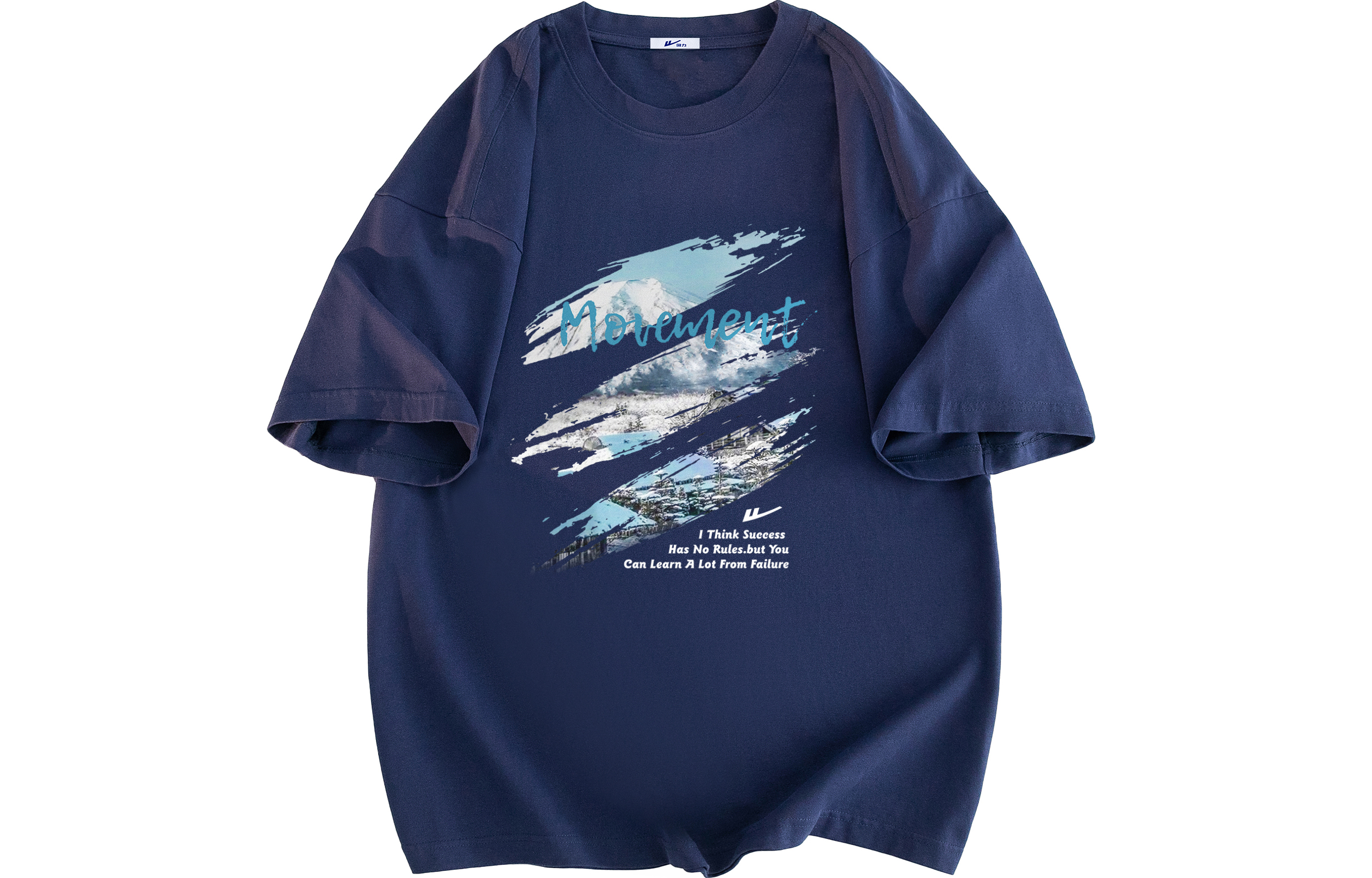 

Футболка унисекс WARRIOR, Deep Sea Blue