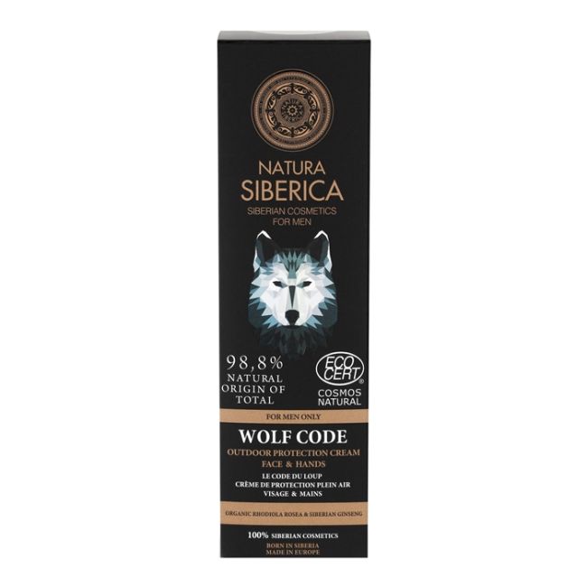 

Wolf code мужской крем для лица и рук Natura Siberica, 80 мл
