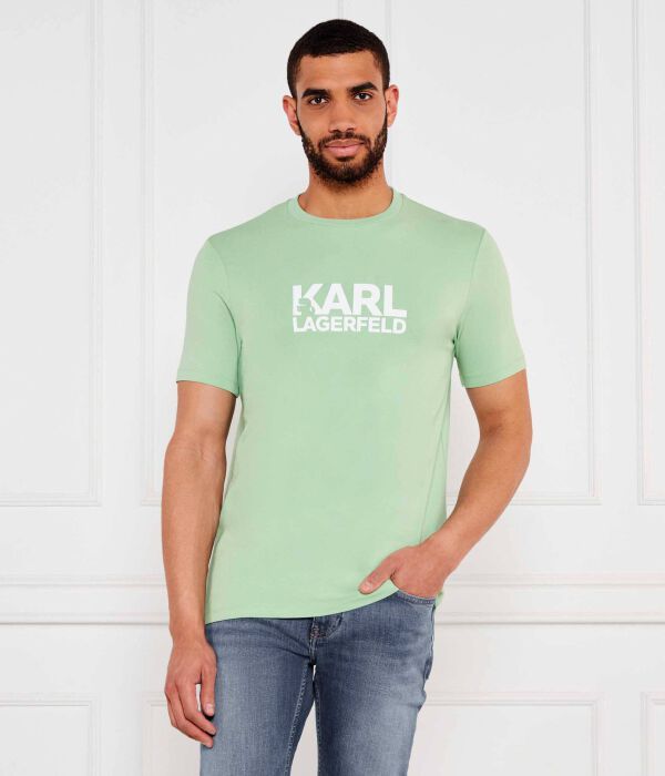 

Футболки Regular fit Karl Lagerfeld, зеленый