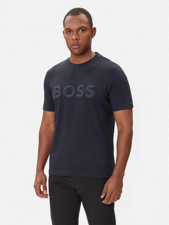 

Футболка regular fit Iconic Zone 50548411 Boss, синий