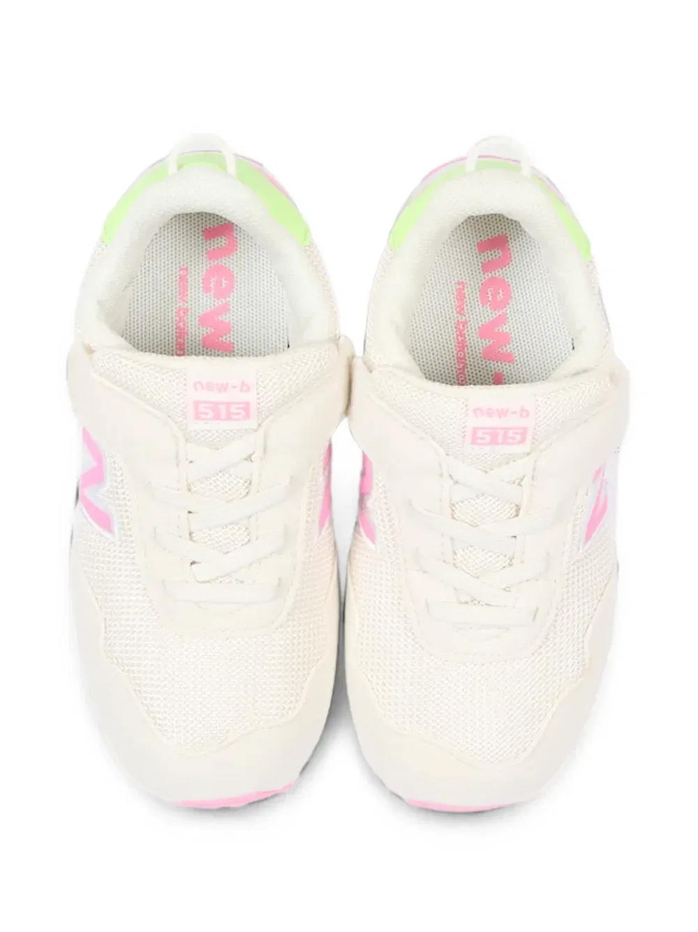 Кроссовки с застежками-липучками 515 New Balance Kids, бежевый — фото 4