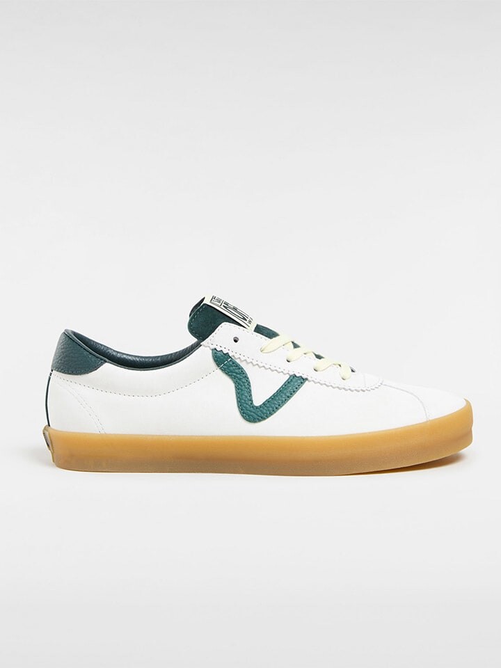 

Низкие кроссовки Vans Leder Sport Low, цвет weiß/grün