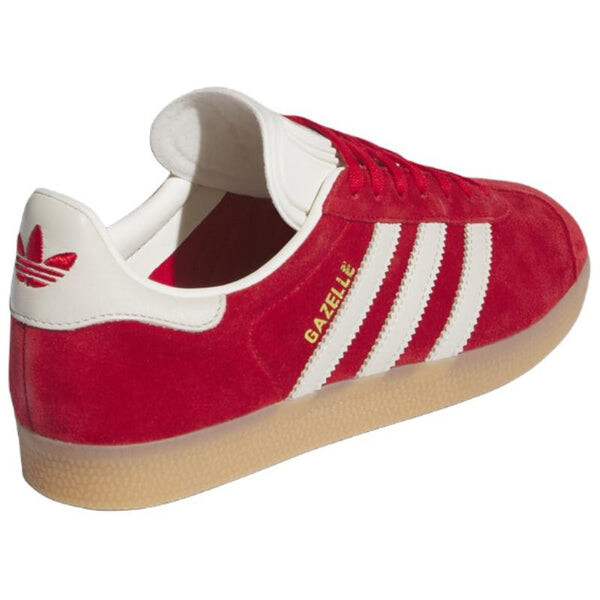 Кроссовки газель Adidas, алый — фото 3