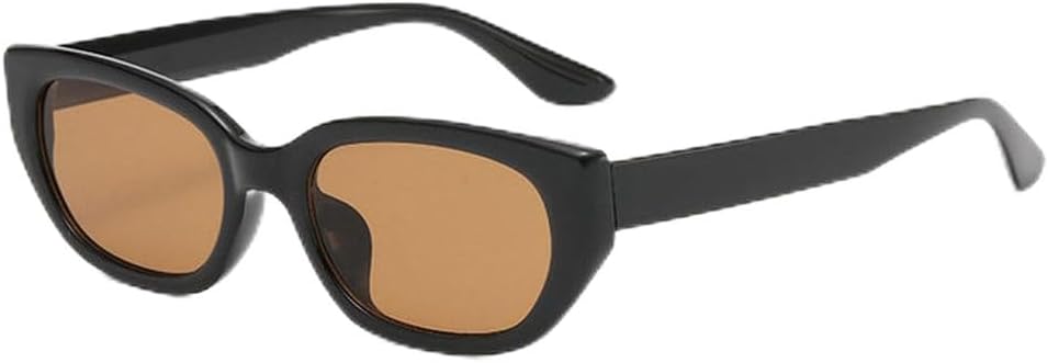 

Ретро-солнцезащитные очки для женщин 2027 года, высококачественные, в маленькой оправе, модные солнцезащитные козырьки для мужчин в стиле ретро-панк MTZJH, Black Brown