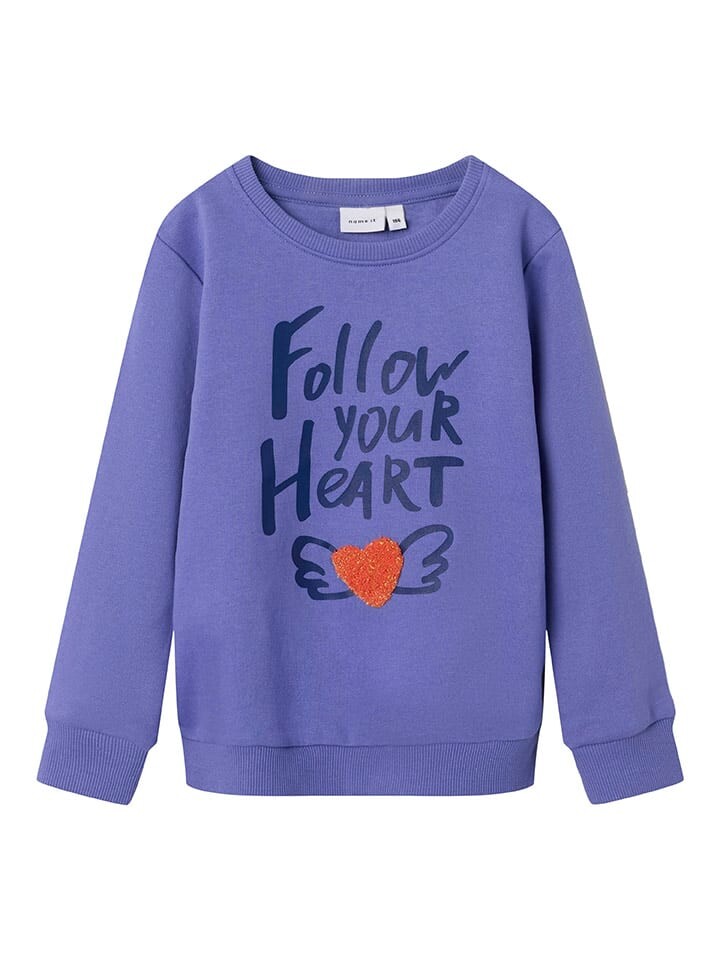 

Толстовка name it Sweatshirt Omiana, фиолетовый