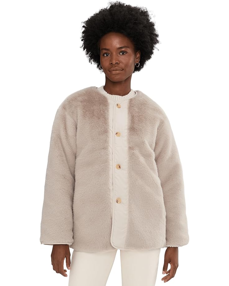 

Женское пальто Sanctuary Reversible Fur Liner, Almond Cream