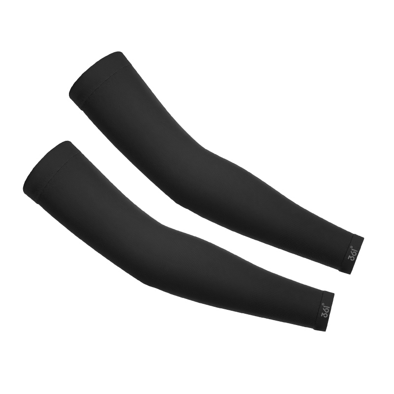 

Детские солнцезащитные рукава из полиамида 361°, черный[straight fit/cooling comfortable]