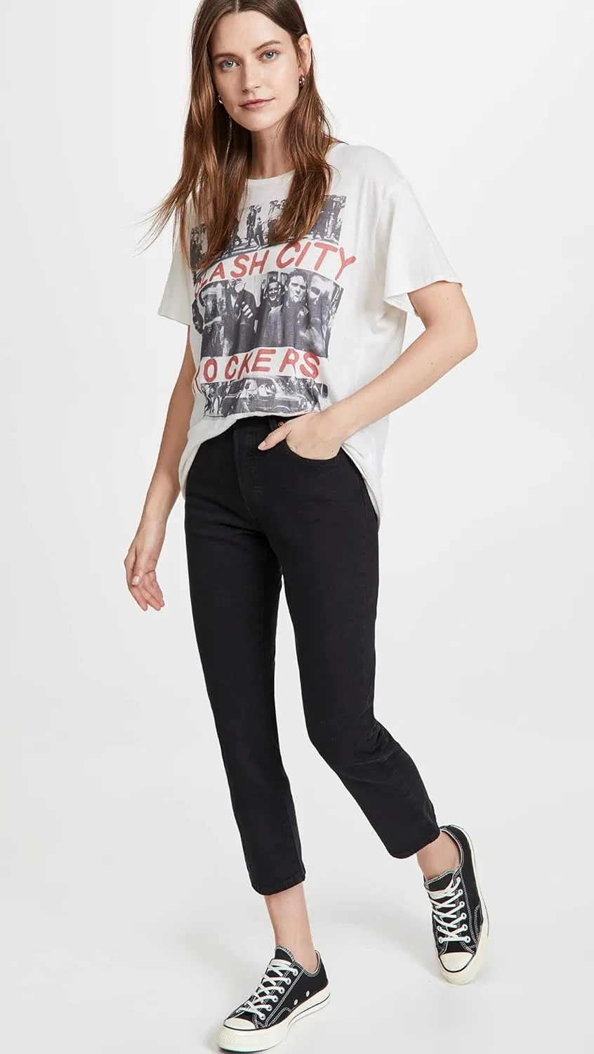 Джинсы Levi's Premium 501 Crop, черный — фото 3