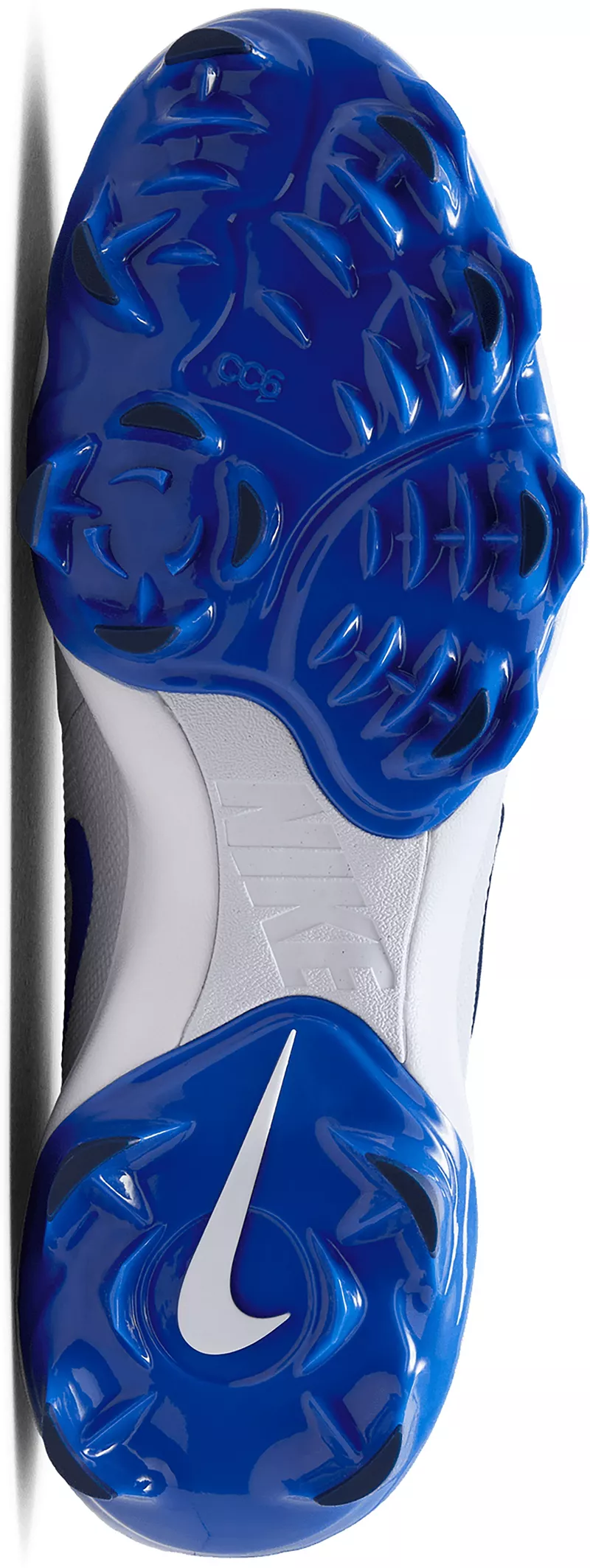 Мужские бейсбольные бутсы Nike Force Zoom Trout 9 Elite MCS, цвет White/Hyper Royal/Grey — фото 3