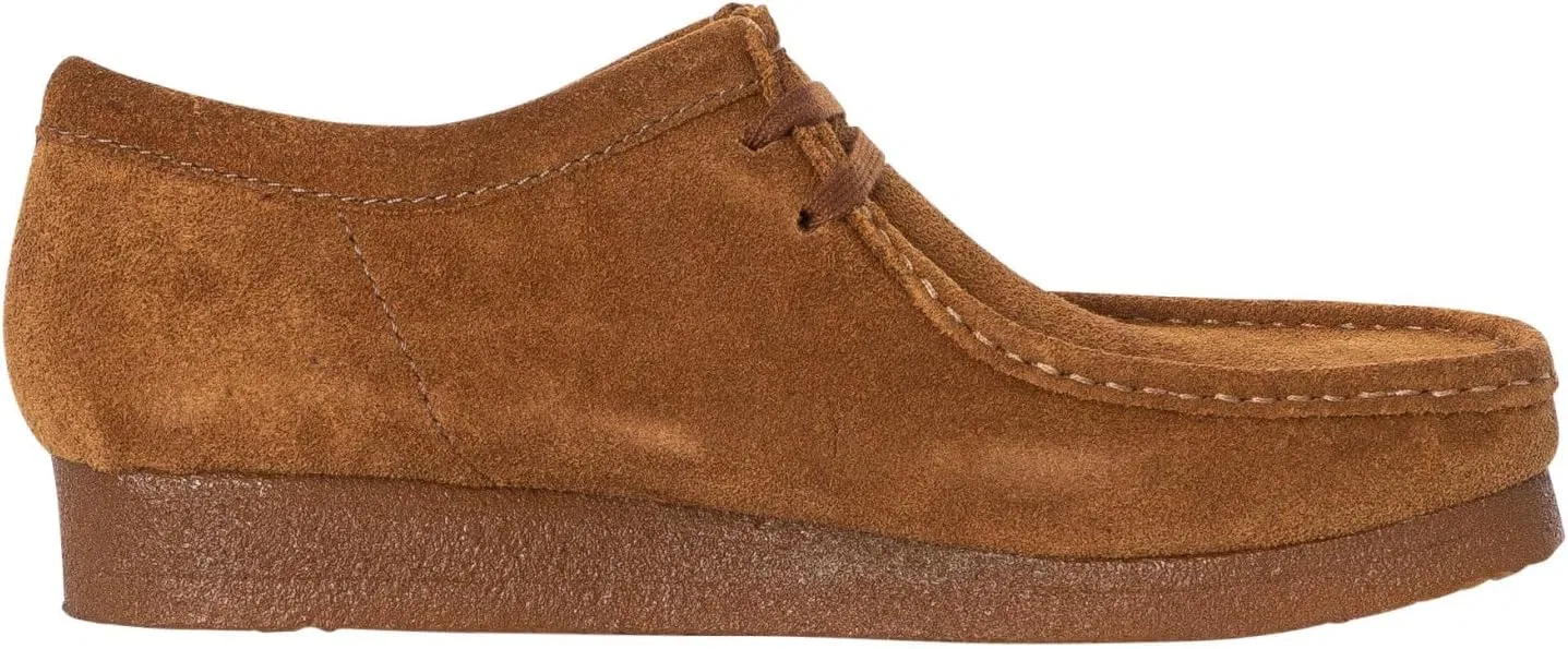 Мокасины Wallabee Clarks Originals, коричневый — фото 3
