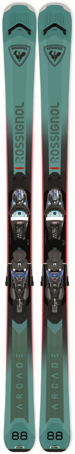 

Новые лыжи Rossignol Arcade 88 2026 года, 178 см, с креплениями Look SPX 12 Konect GW Blue Steel