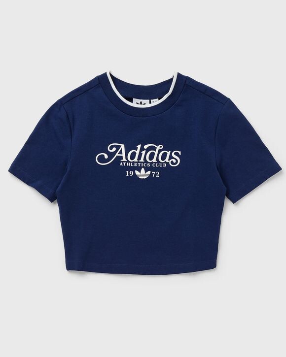 

Топ Adidas Wmns Baby Tee Grx, цвет dkblue