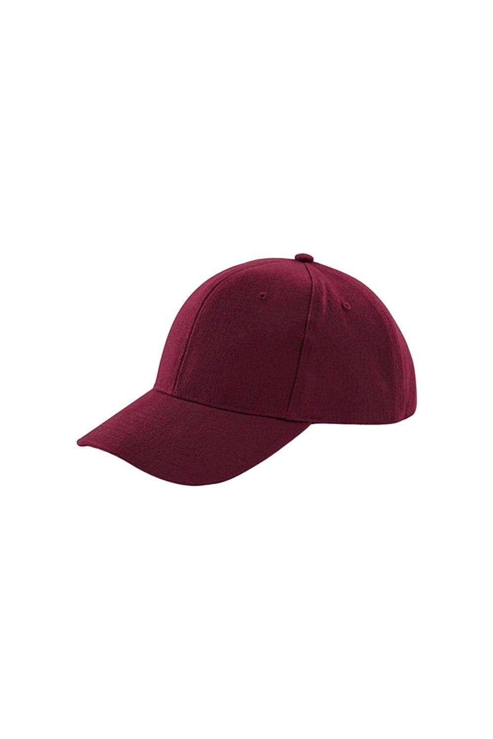 

Бейсбольная кепка Pro-Style из плотного матового хлопка Beechfield, красный