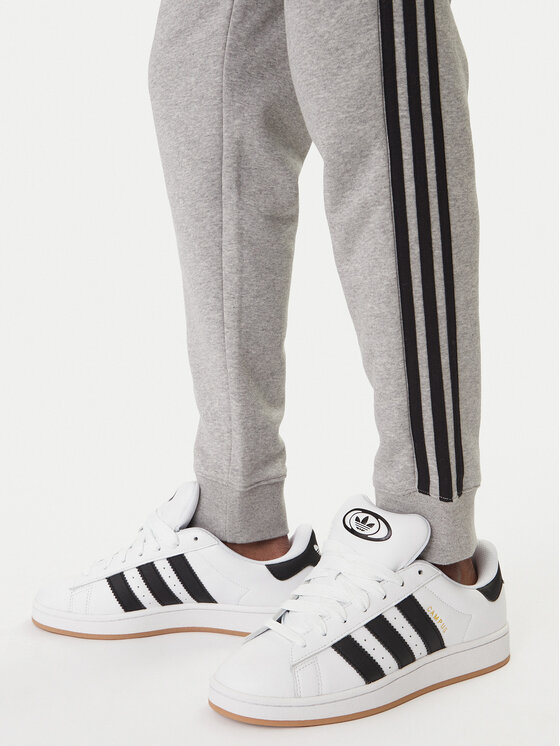 Спортивные брюки slim fit 3-Stripes KE2428 Adidas, серый — фото 4