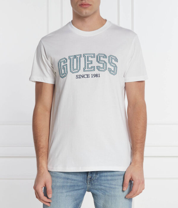 

Футболки Regular fit Guess Jeans, белый
