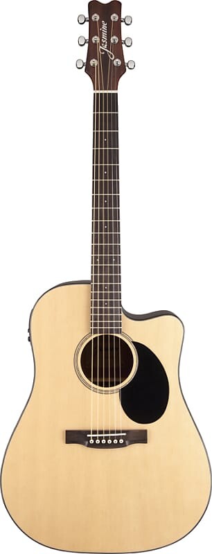 

Акустическая гитара Jasmine by Takamine JD36CE-NAT Dreadnought Acoustic-Electric Cutaway Guitar