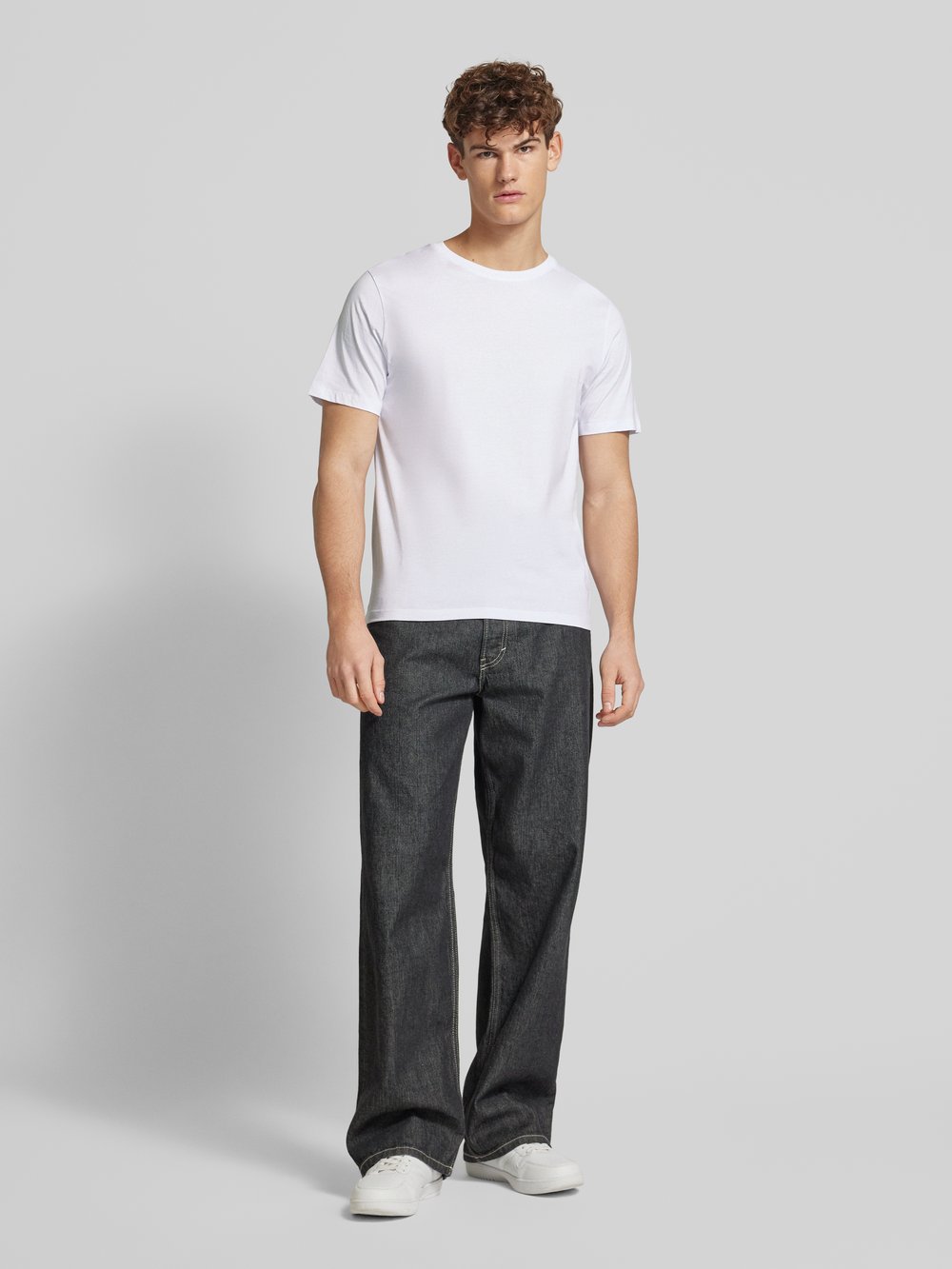 

Футболка с круглым вырезом Jack & Jones, белый