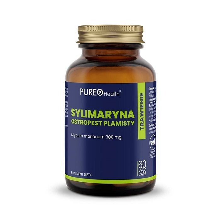 

Pureo Health Ostropest Plamisty - Sylimaryna 80% капсулы для поддержки печени, 60 шт.