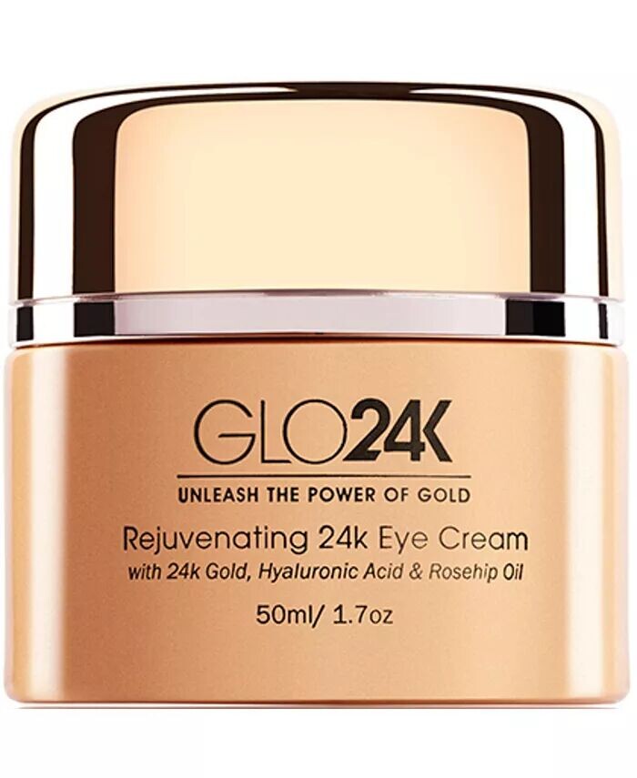 

Омолаживающий крем для век 24К, 1,7 унции Glo24K