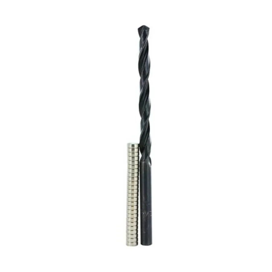 

Комбинированный набор дисковых магнитов и сверл 3/16 x 1/16 дюйма, Disc Magnets & Drill Bits
