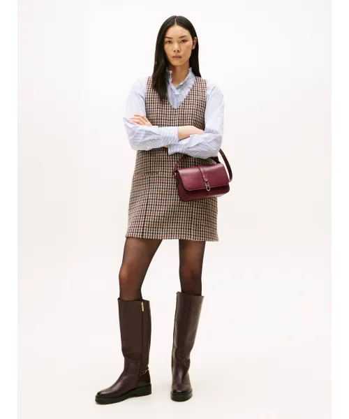 

Платье из шерсти Heritage Tommy Hilfiger, бежевый