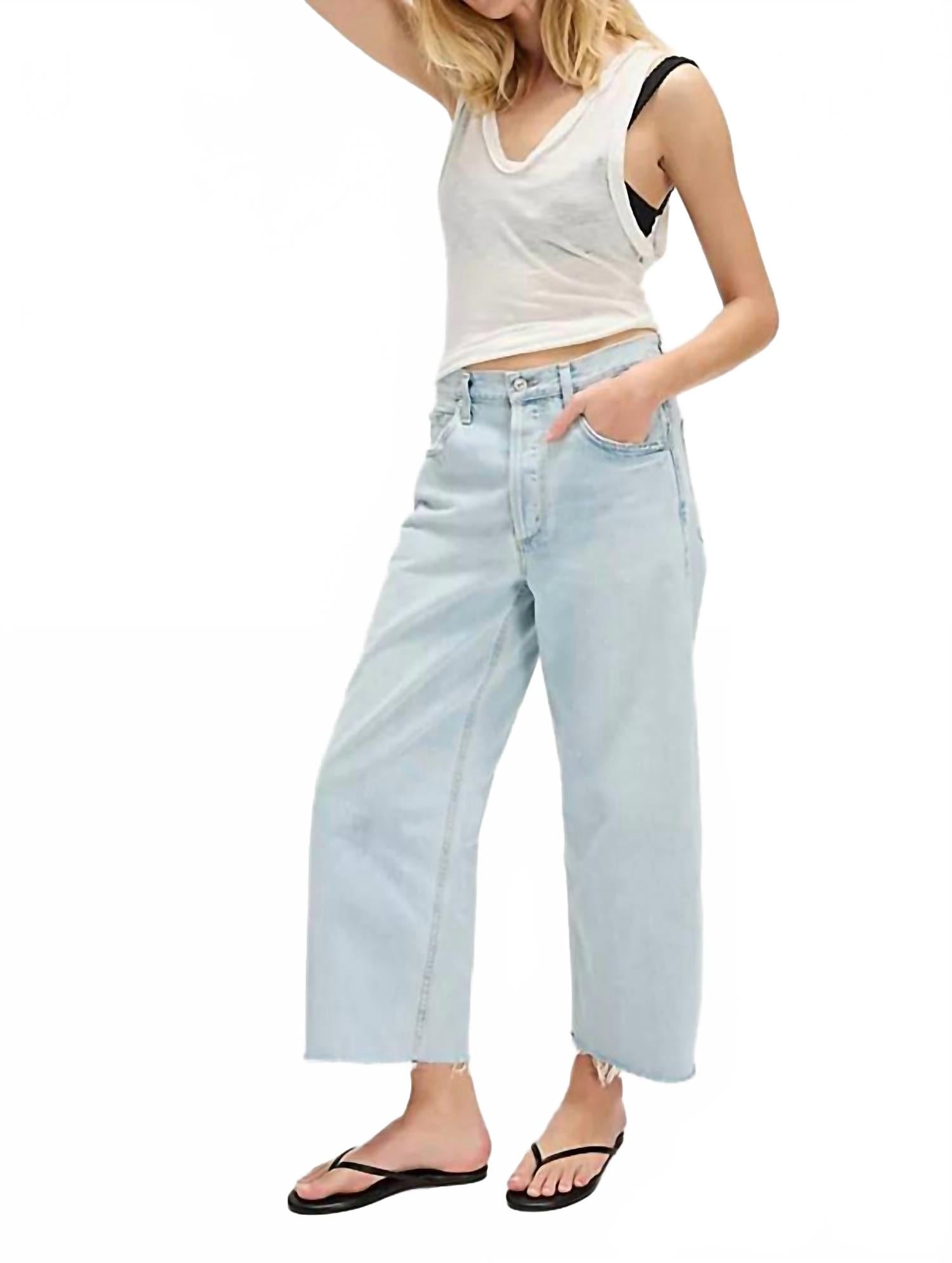 

Укороченные джинсы Ayla Raw Hem в матросском стиле Citizens Of Humanity, Sailor