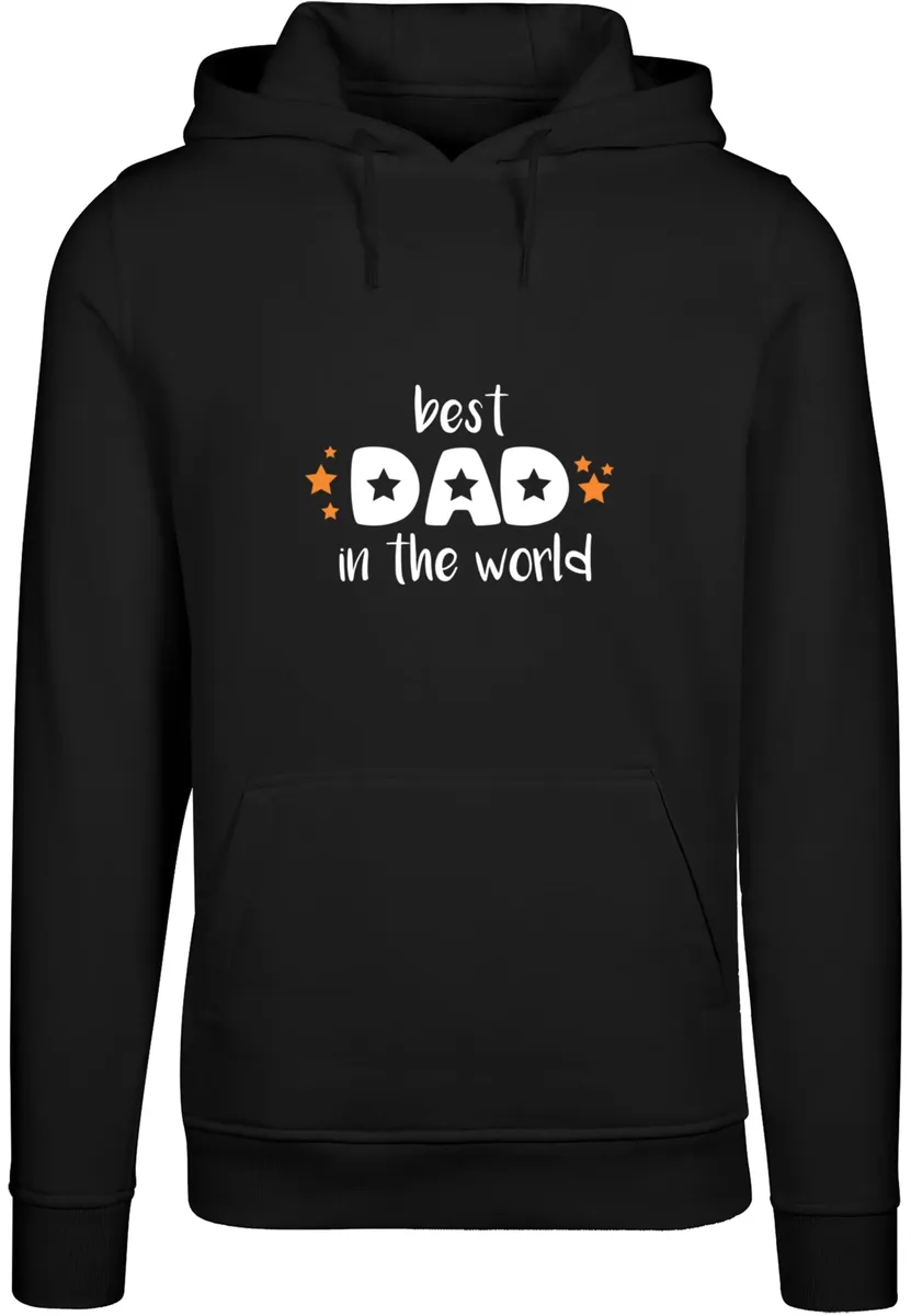 

Толстовка с капюшоном Merchcode " Merchcode Men's Fathers Day - Best Dad In The World Hoody", черный