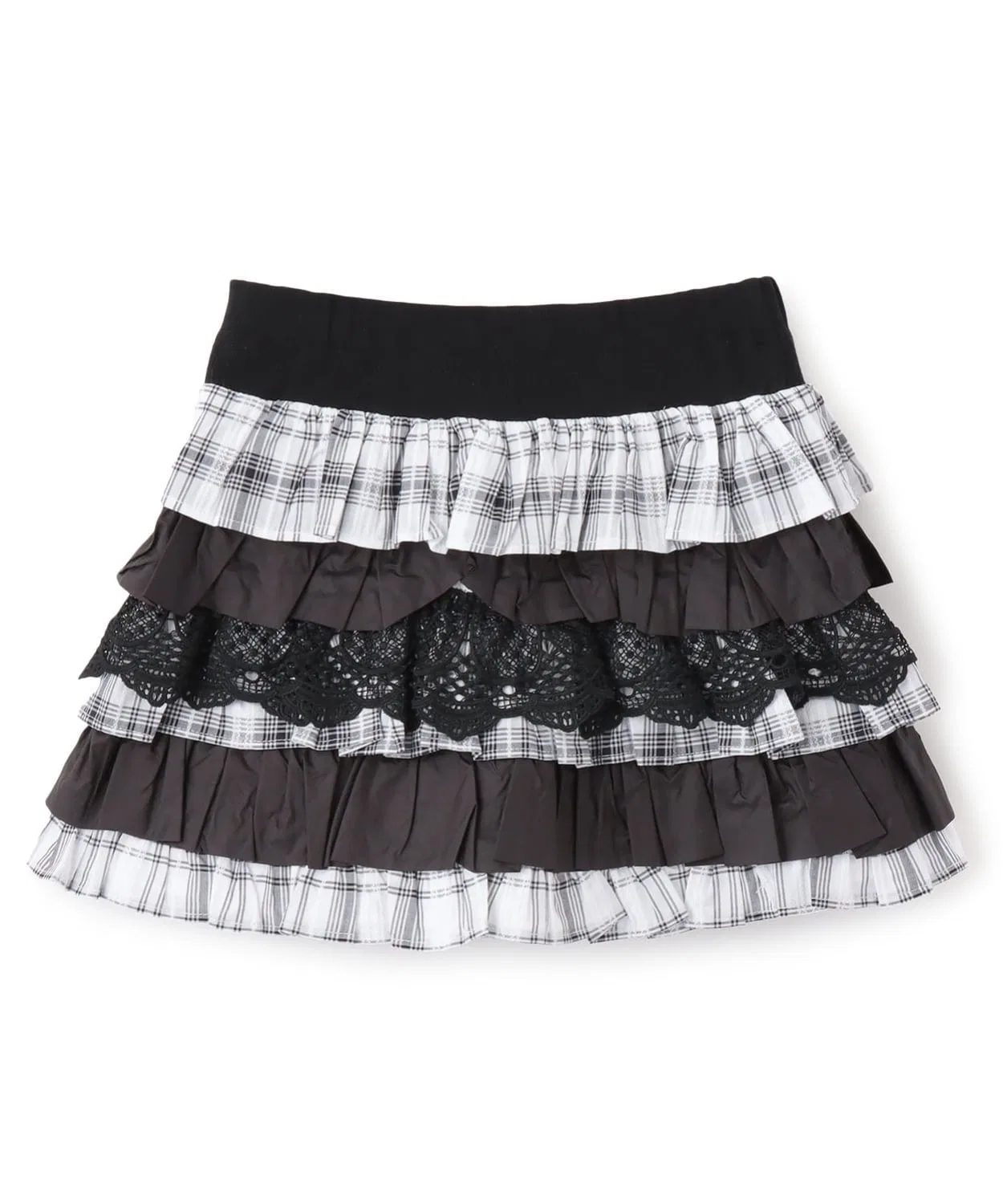 Детская юбка-шорты ANNA SUI mini с рюшами — фото 2