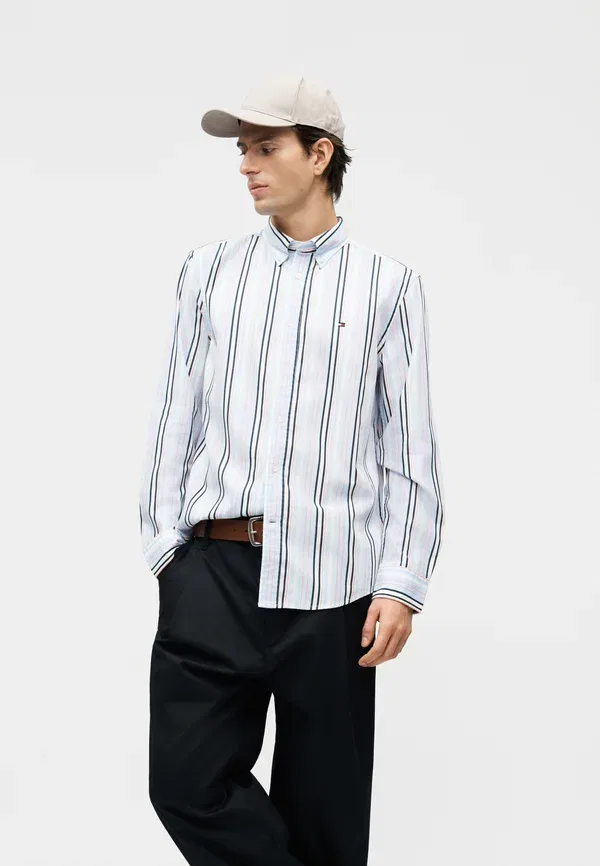 Рубашка с сезонным принтом Tommy Hilfiger, кукольный розовый — фото 4