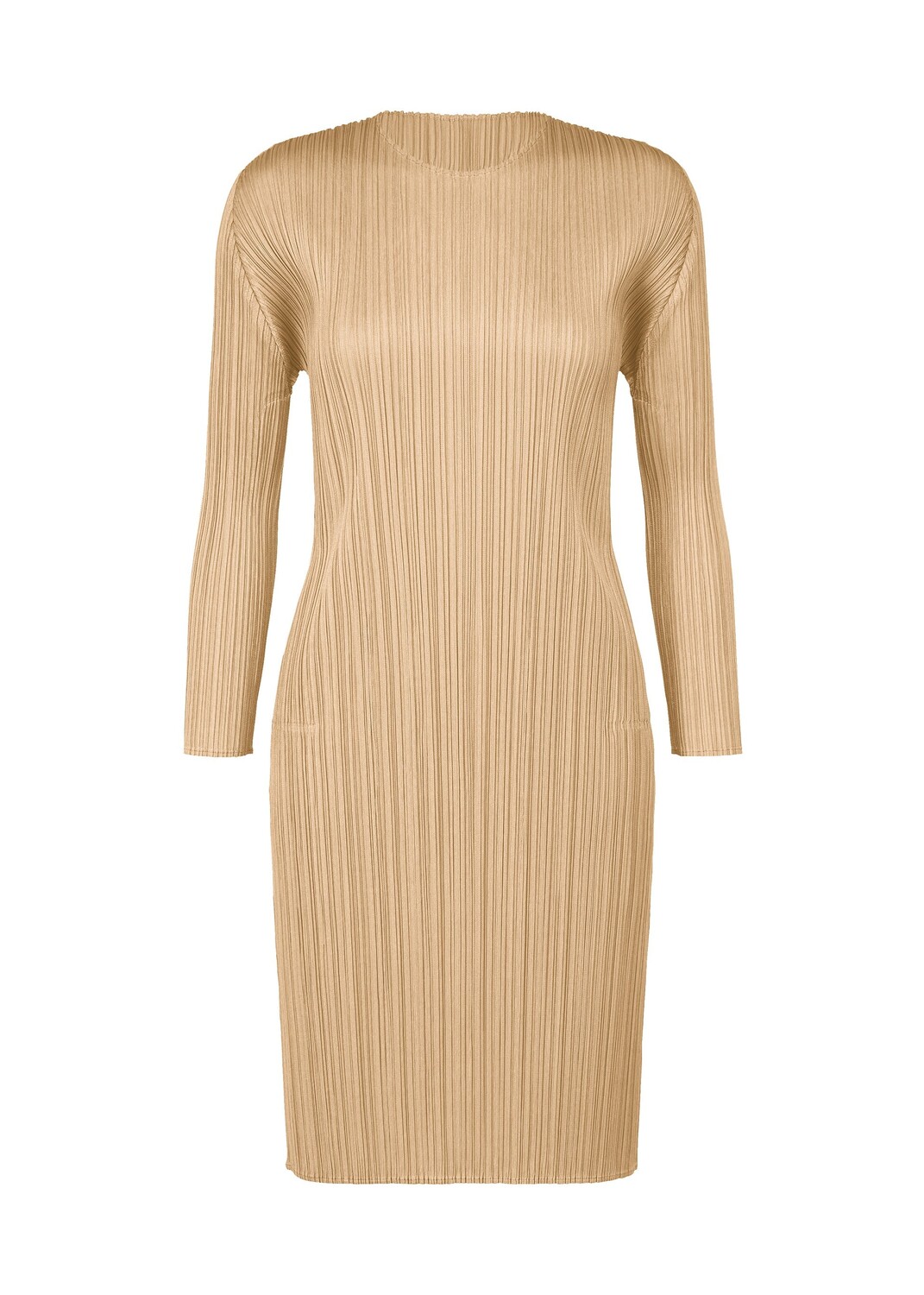 

Платье monthly colors : august Pleats Please Issey Miyake, бежевый
