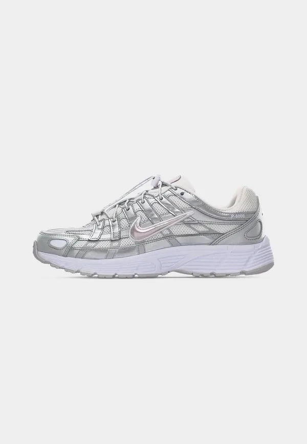 Кроссовки p 6000: белый/темно-серый/серебристый металлик Nike Sportswear, White/Vast Grey/Metallic Silver-Coloured — фото 2