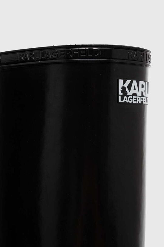 Резиновые сапоги КАЛОШ НФТ Karl Lagerfeld, черный — фото 4