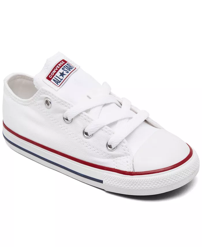 

Оригинальные кроссовки Chuck Taylor Toddler от Finish Line Converse, белый