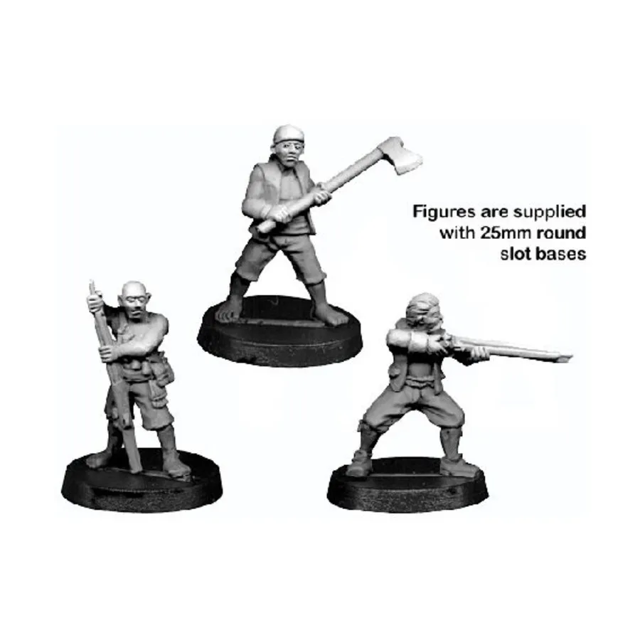 

Пиратская команда, Crusader Collections - Pirates (28mm) (Crusader Miniatures)