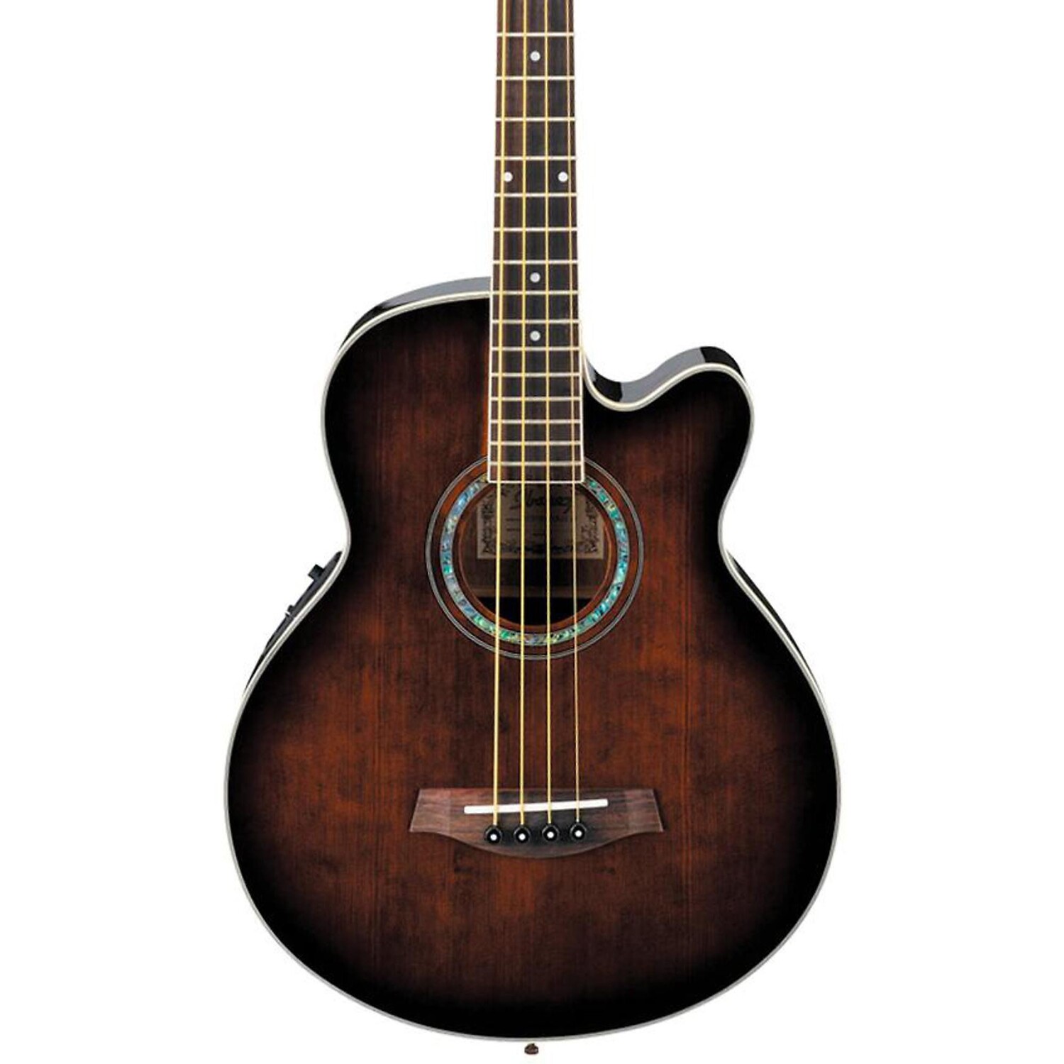 

Ibanez AEB10E Акустически-электрическая бас-гитара со встроенным тюнером Dark Violin Sunburst
