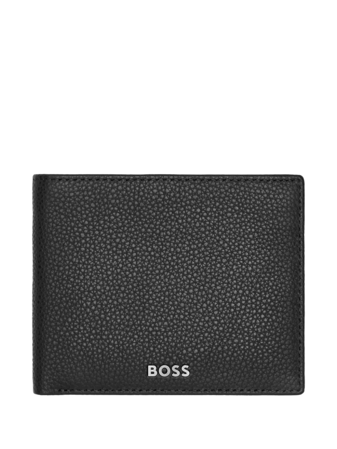 

Визитница с логотипом BOSS, черный