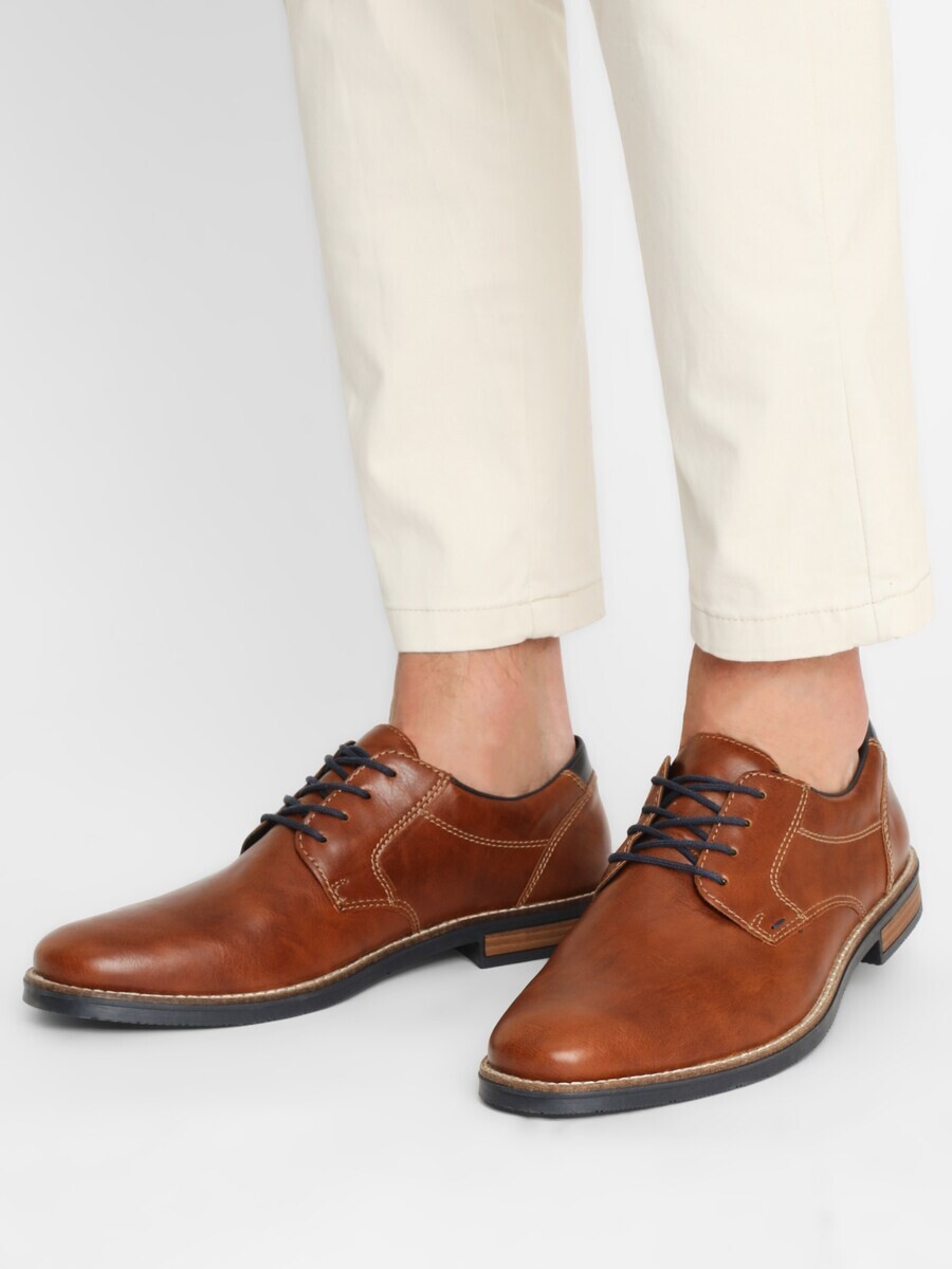 Повседневные туфли на шнурках Rieker Lace-Up Shoes, коричневый — фото 2